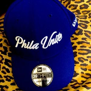 Philadelphia 76ers fitted hat size large-xl